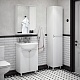 Corozo Мебель для ванной Сириус 55 белая – фотография-15